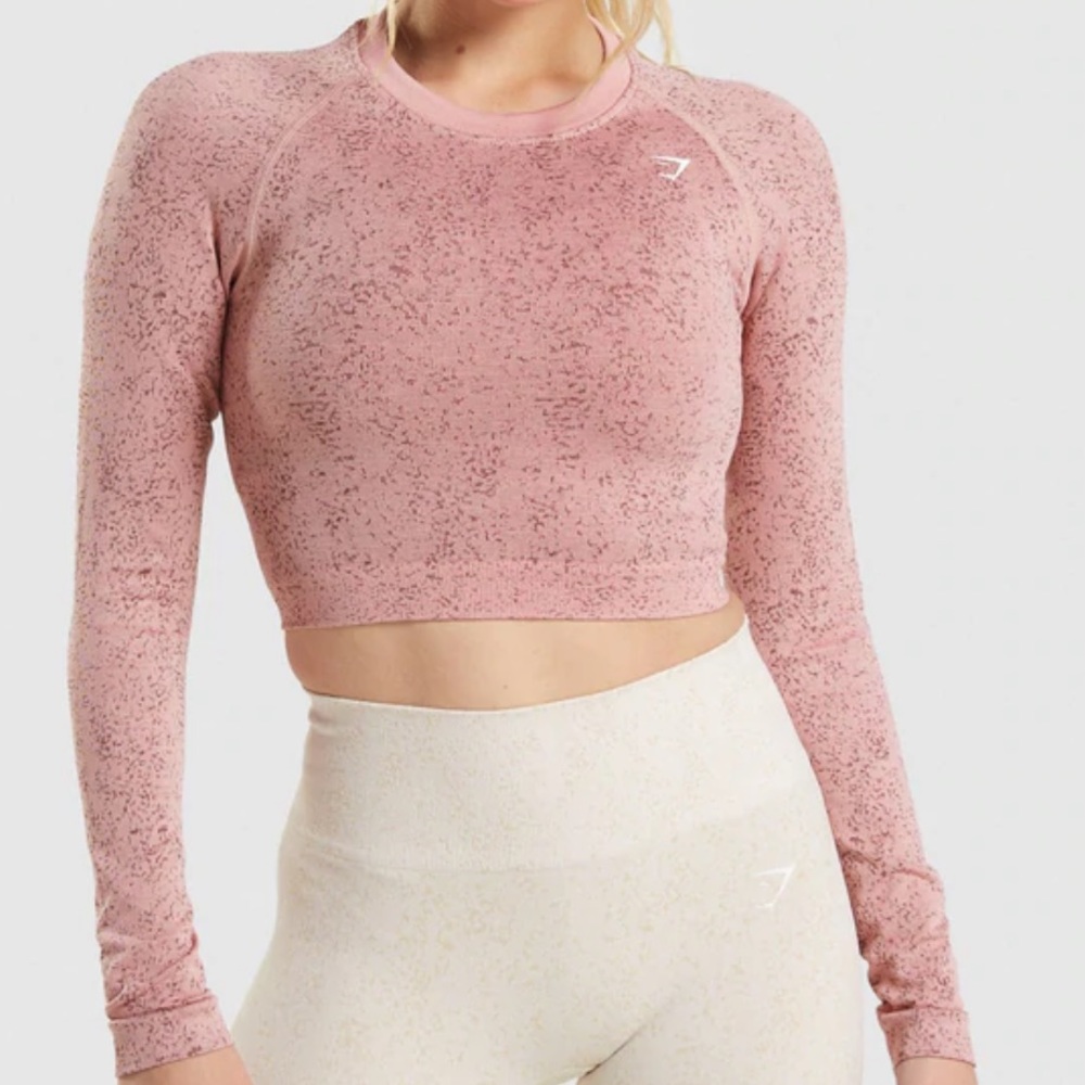 Women's Pink Crop Top